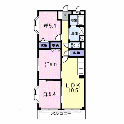 シャトゥ　ドゥ　ファミ 203【管理NO：1-011182701-02030】 ★家具家電は申し込み後に搬入します★ ★2026年10月上旬入居可能★の物件画像