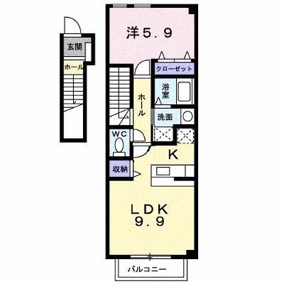 サンリット　アヴェニュー 201【管理NO：1-011854201-02010】 ★家具家電は申し込み後に搬入します★ ★2026年09月中旬入居可能★の物件画像