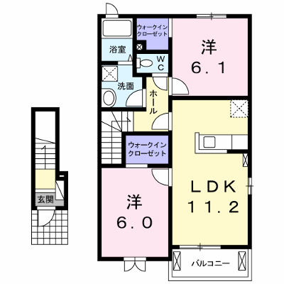 アンフィールド 203【管理NO：1-019467701-02030】 ★家具家電は申し込み後に搬入します★ ★2026年09月中旬入居可能★の物件画像