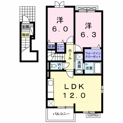 ミニョン・ブローテ 201【管理NO：1-016695901-02010】 ★家具家電は申し込み後に搬入します★ ★2026年09月中旬入居可能★の物件画像