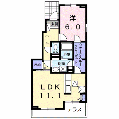 神椿ガーデン 101【管理NO：1-022249201-01010】 ★家具家電は申し込み後に搬入します★ ★2026年09月中旬入居可能★の物件画像