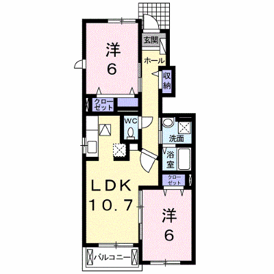 シャイニング　スマイル２ 103【管理NO：1-018977102-01030】 ★家具家電は申し込み後に搬入します★の物件画像
