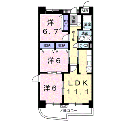 ジュンサンライト 505【管理NO：1-011398301-05040】 ★家具家電は申し込み後に搬入します★の物件画像