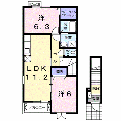セントラル　アバンツァート　Ａ 201【管理NO：1-018063001-02010】 ★家具家電は申し込み後に搬入します★の物件画像