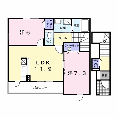 グラース　プラシード 201【管理NO：1-015041501-02010】 ★家具家電は申し込み後に搬入します★ ★2026年09月下旬入居可能★の物件画像