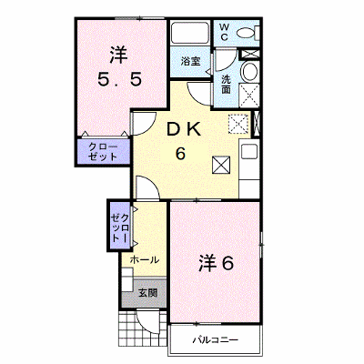 グリーン　ゲイブルズ　Ⅲ番館 103【管理NO：1-011691403-01030】 ★家具家電は申し込み後に搬入します★ ★2026年09月中旬入居可能★の物件画像