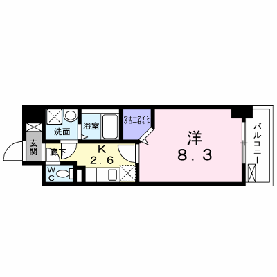 パルトネール板付 303【管理NO：1-025085601-03030】 ★家具家電は申し込み後に搬入します★ ★2026年09月中旬入居可能★の物件画像