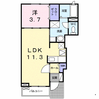 花椿 102【管理NO：1-017117801-01020】 ★家具家電は申し込み後に搬入します★ ★2026年09月中旬入居可能★の物件画像