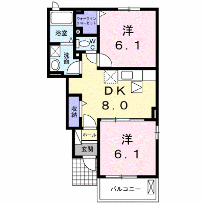 メゾン　ド　コンフォート 102【管理NO：1-020207201-01020】 ★家具家電は申し込み後に搬入します★の物件画像