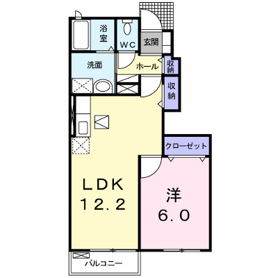 ヴィラ・サクラⅡ 102【管理NO：1-016051901-01020】 ★家具家電は申し込み後に搬入します★の物件画像