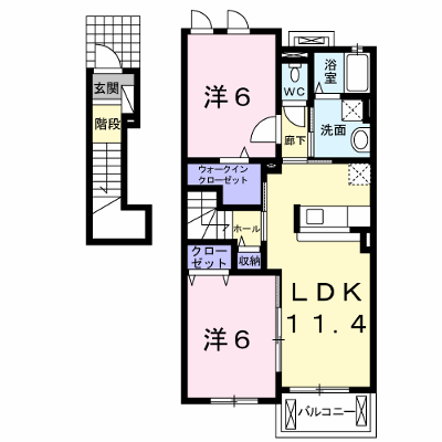 シーサイド・アベニューＢ 202【管理NO：1-017254602-02020】 ★家具家電は申し込み後に搬入します★の物件画像