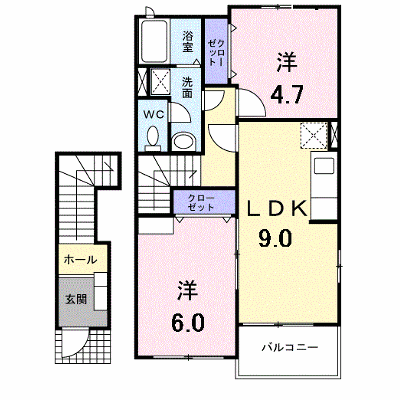 ボヌール　ジョイ 202【管理NO：1-014463501-02020】 ★家具家電は申し込み後に搬入します★ ★2026年09月下旬入居可能★の物件画像