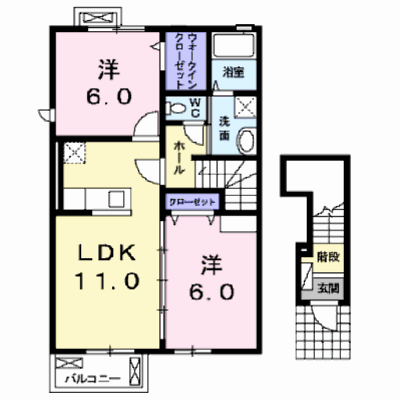 ルシード　Ⅱ 201【管理NO：1-019140802-02010】 ★家具家電は申し込み後に搬入します★ ★2026年09月中旬入居可能★の物件画像