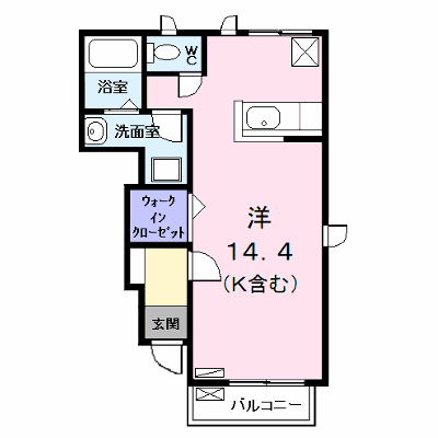 ラフィネ幸 103【管理NO：1-011653901-01030】 ★家具家電は申し込み後に搬入します★ ★2026年10月上旬入居可能★の物件画像