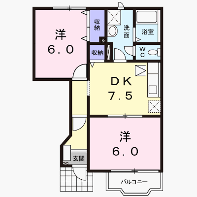 サンハイムみずきＢ 102【管理NO：1-010536102-01020】 ★家具家電は申し込み後に搬入します★ ★2026年09月中旬入居可能★の物件画像