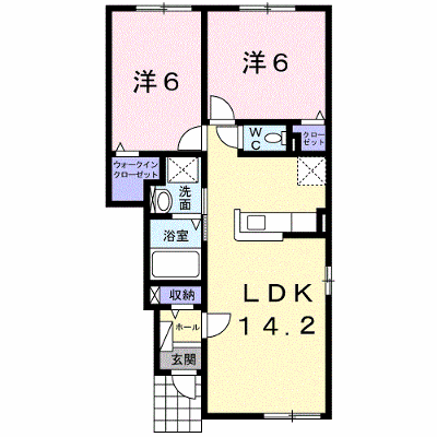 ルーマ　フォンテ　Ａ 102【管理NO：1-023334001-01020】 ★家具家電は申し込み後に搬入します★ ★2026年08月中旬入居可能★の物件画像