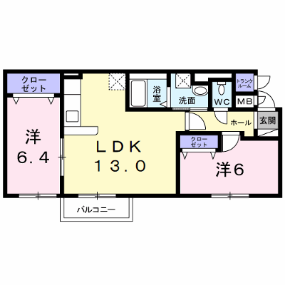 サンライズ３ 104【管理NO：1-018555001-01040】 ★家具家電は申し込み後に搬入します★ ★2026年09月中旬入居可能★の物件画像