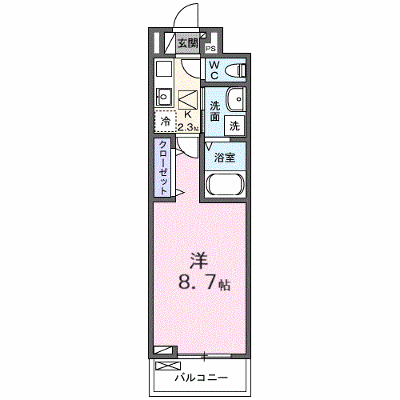 ヒカルサ西所沢ノース 102【管理NO：1-028617001-01020】 ★家具家電は申し込み後に搬入します★ ★2026年11月下旬入居可能★の物件画像