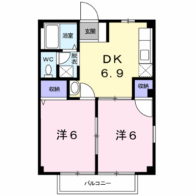 アクティブＹ 101【管理NO：1-004208001-01010】 ★家具家電は申し込み後に搬入します★ ★2026年09月中旬入居可能★の物件画像
