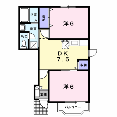 かみふうせん 104【管理NO：1-010565201-01040】 ★家具家電は申し込み後に搬入します★ ★2026年10月中旬入居可能★の物件画像