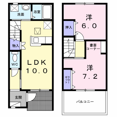 エスポワール 102【管理NO：1-099313301-01020】 ★家具家電は申し込み後に搬入します★ ★2026年09月中旬入居可能★の物件画像