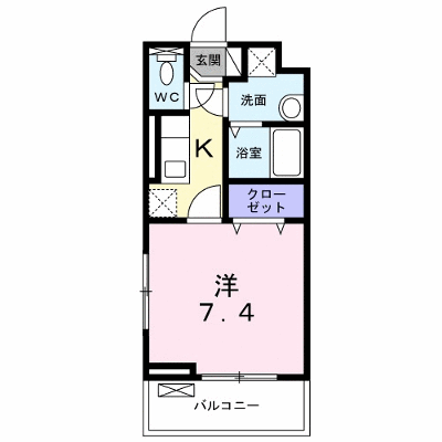 ブレイブ・ブロッサム 306【管理NO：1-025014601-03060】 ★家具家電は申し込み後に搬入します★ ★2026年09月中旬入居可能★の物件画像