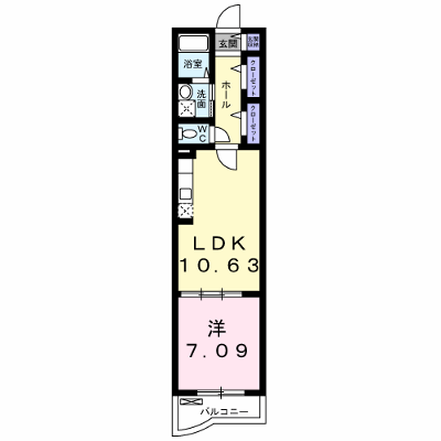 シャルマンⅡ 102【管理NO：1-016638301-01020】 ★家具家電は申し込み後に搬入します★ ★2026年09月下旬入居可能★の物件画像