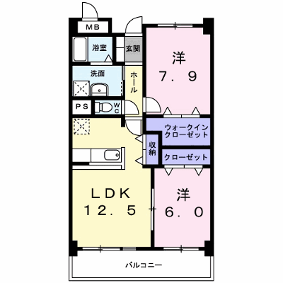 桜並木パークマンション 602【管理NO：1-013902501-06020】 ★家具家電は申し込み後に搬入します★ ★2026年09月中旬入居可能★の物件画像