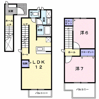 グリーン・パーク　Ａ 205【管理NO：1-012272501-02040】 ★家具家電は申し込み後に搬入します★の物件画像