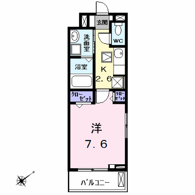 ザ　ルミナス　トキワ 101【管理NO：1-027786101-01010】 ★家具家電は申し込み後に搬入します★ ★2026年09月中旬入居可能★の物件画像