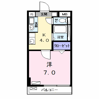 エスポワールＫ 205【管理NO：1-011195501-02040】 ★家具家電は申し込み後に搬入します★ ★2026年10月中旬入居可能★の物件画像
