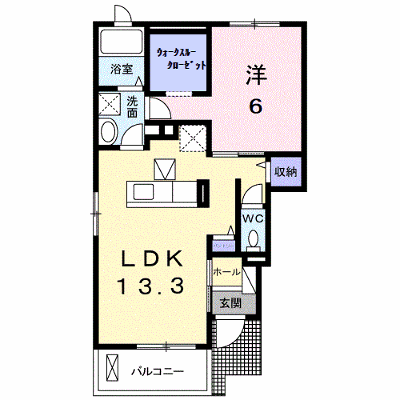 サン・パラストⅢ 101【管理NO：1-023704001-01010】 ★家具家電は申し込み後に搬入します★ ★2026年09月上旬入居可能★の物件画像