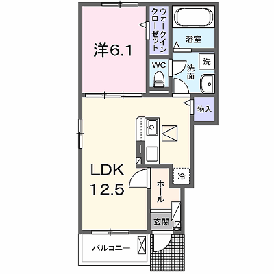 エスポワール下赤田 101【管理NO：1-027738001-01010】 ★家具家電は申し込み後に搬入します★ ★2026年09月中旬入居可能★の物件画像