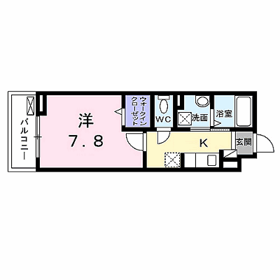 エアリーガーデン 202【管理NO：1-027204401-02020】 ★家具家電は申し込み後に搬入します★ ★2026年10月上旬入居可能★の物件画像