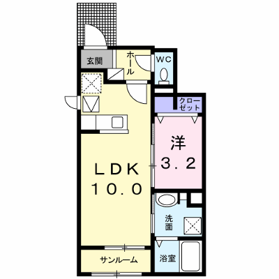 ミニョン　ノンブリル川之江Ｂ 105【管理NO：1-024343602-01040】 ★家具家電は申し込み後に搬入します★ ★2026年10月上旬入居可能★の物件画像