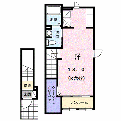 フレミールヴァン　Ｃ 205【管理NO：1-020645901-02040】 ★家具家電は申し込み後に搬入します★の物件画像