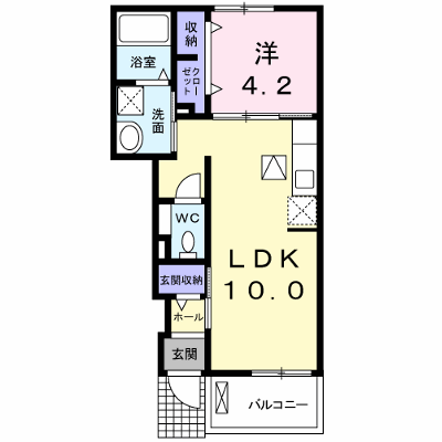 カーサ・セレーノＡ 102【管理NO：1-019277401-01020】 ★家具家電は申し込み後に搬入します★ ★2026年09月下旬入居可能★の物件画像