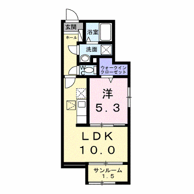 グロリオサ川根 101【管理NO：1-028687301-01010】 ★家具家電は申し込み後に搬入します★ ★2026年12月中旬入居可能★の物件画像