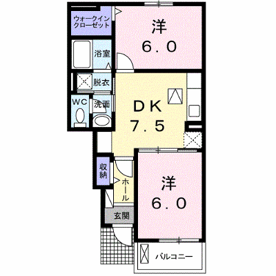 グランコリーヌ　Ⅰ 103【管理NO：1-019938501-01030】 ★家具家電は申し込み後に搬入します★の物件画像