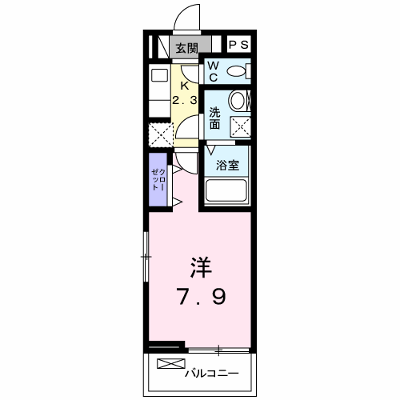 グレイスフル・ユウナⅢ 204【管理NO：1-023699502-02040】 ★家具家電は申し込み後に搬入します★の物件画像