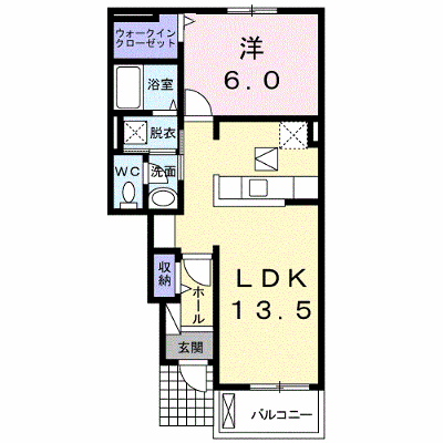 メゾン　ド　ハール　Ⅱ 103【管理NO：1-024157902-01030】 ★家具家電は申し込み後に搬入します★の物件画像