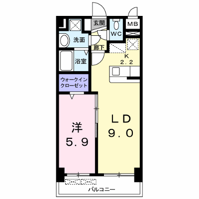 プレステージ空港東 407【管理NO：1-019089301-04070】 ★家具家電は申し込み後に搬入します★ ★2026年08月下旬入居可能★の物件画像