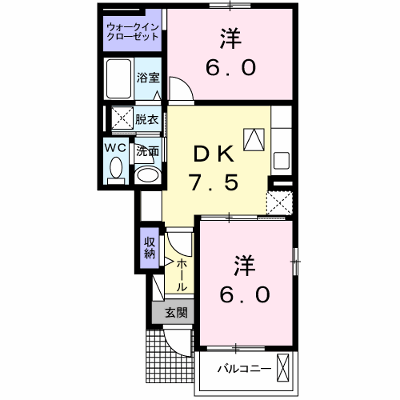 プレミアムガーデン 104【管理NO：1-020685001-01040】 ★家具家電は申し込み後に搬入します★ ★2026年08月下旬入居可能★の物件画像