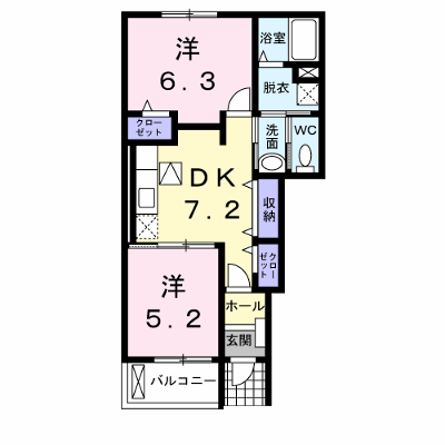 サンライズⅠ 103【管理NO：1-015311001-01030】 ★家具家電は申し込み後に搬入します★ ★2026年09月中旬入居可能★の物件画像