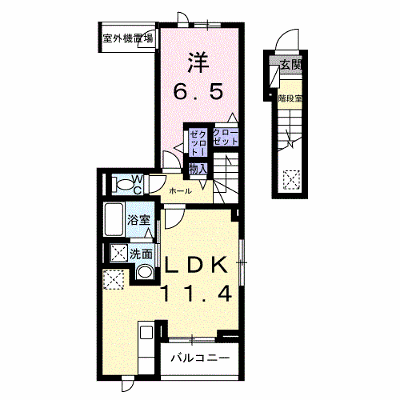 カーサルーチェ 201【管理NO：1-028453701-02010】 ★家具家電は申し込み後に搬入します★ ★2026年09月中旬入居可能★の物件画像