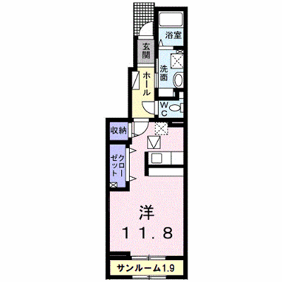 ラテルネ 103【管理NO：1-025576501-01030】 ★家具家電は申し込み後に搬入します★ ★2026年11月中旬入居可能★の物件画像