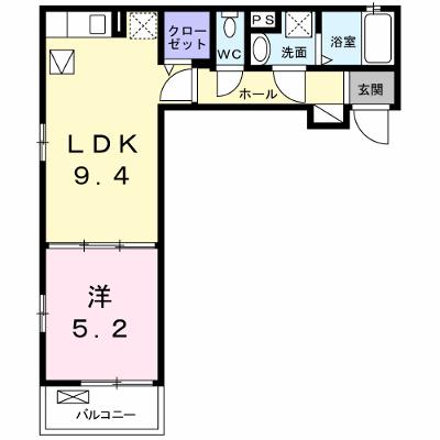 ラ・ロシェル 202【管理NO：1-025078301-02020】 ★家具家電は申し込み後に搬入します★ ★2026年08月中旬入居可能★の物件画像