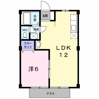 ハイツ石拾 103【管理NO：1-003950301-01030】 ★家具家電は申し込み後に搬入します★ ★2026年09月中旬入居可能★の物件画像
