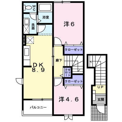 エトワール 201【管理NO：1-011710401-02010】 ★家具家電は申し込み後に搬入します★の物件画像