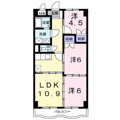 高砂μハイツ 102【管理NO：1-099168001-01020】 ★家具家電は申し込み後に搬入します★ ★2026年09月中旬入居可能★の物件画像